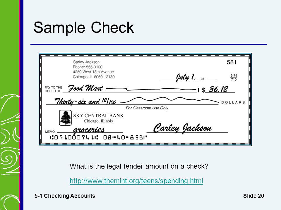 How to write a check to an attorney